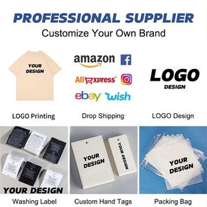 100% rửa bông nặng <span class=keywords><strong>t</strong></span> Áo sơ mi nam giản dị ngắn tay O-cổ rắn màu <span class=keywords><strong>t</strong></span>ùy chỉnh thiế<span class=keywords><strong>t</strong></span> kế logo quá khổ Áo thun nam - Product Image 3