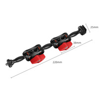 Hongdak – Poignée multifonctionnelle en alliage d'aluminium avec filetage 1/4, clip pour moniteur et éclairage d'appoint, accessoire de photographie – Vente en gros