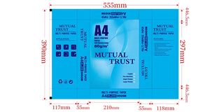 Papel de Copia Blanco de Primera Calidad A4 70Gsm 80Gsm para Oficina, al Mejor Precio al por Mayor - Product Image 4
