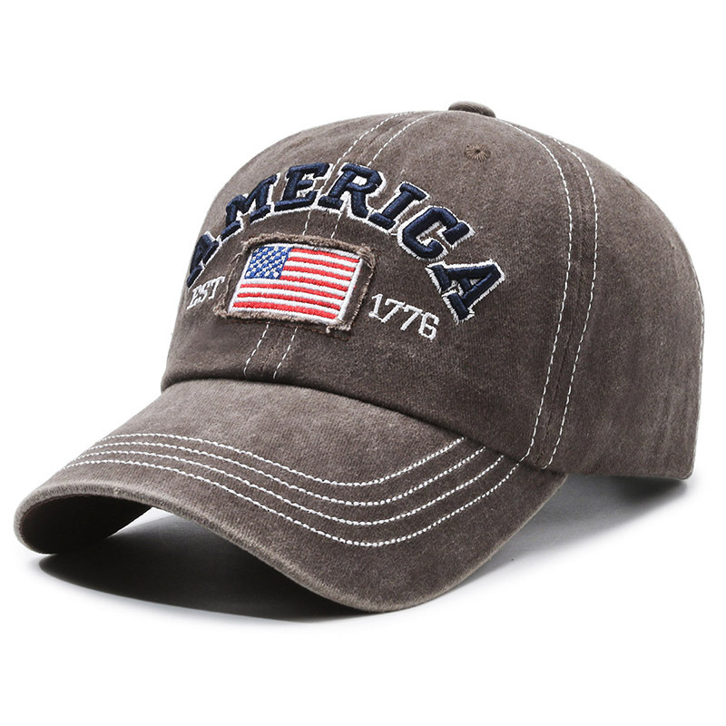 flag pattern coffee color
