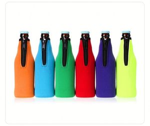 High Quality Custom Neoprene Thermal Waterproof Wine Cooler Bag with Zipper Closure Factory Direct for 1 Bottle - Product Image 2