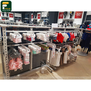 ราวแขวนเสื้อผ้าแบบตั้งพื้นเดี่ยวสำหรับร้านค้าปลีกเสื้อผ้า - Product Image 6