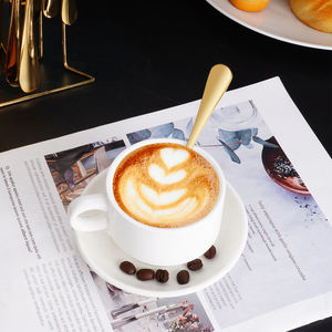 Ensemble de couverts en acier inoxydable poli miroir moderne de 24 pièces avec support doré, boîte cadeau, luxe, mariage, logo personnalisé, marque Guangdong <span class=keywords><strong>QZQ</strong></span> - Product Image 6