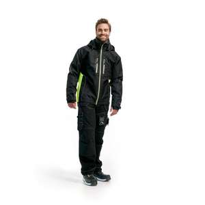 BLAKLADER - 489019779933XXL Chaqueta forrada ligera negra/amarilla-EAN 7330509449059 CHAQUETAS DE TRABAJO - Product Image 3