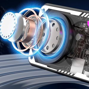 Không dây trong suốt Soundbar MECHA phong cách loa siêu trầm <span class=keywords><strong>mini</strong></span> xách tay BT loa với ánh sáng đầy màu sắc TF Thẻ <span class=keywords><strong>MP3</strong></span> âm nhạc Máy nghe nhạc - Product Image 5