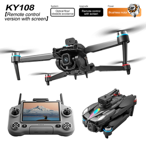 Nouveau Drone RC KY108 2026 avec Écran 4.3, Télécommande, Moteur Brushless, Largage Aérien à une Touche, Évitement d'Obstacles Infrarouge, Caméra HD - Product Image 1