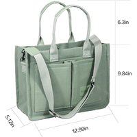 Grand sac cabas en toile Sacoches crossbody pour ordinateur portable Tout Sacs à main de tous les jours