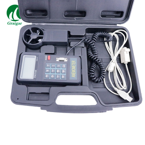 Anemômetro digital tipo memória, medidor de velocidade do vento AVM-07 - Product Image 4