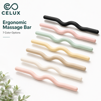 Barra de Pesas Ergonómica de Silicona para Entrenamiento de Fuerza, Yoga, Pilates y Fitness, con Logotipo Personalizado, 15/25LB