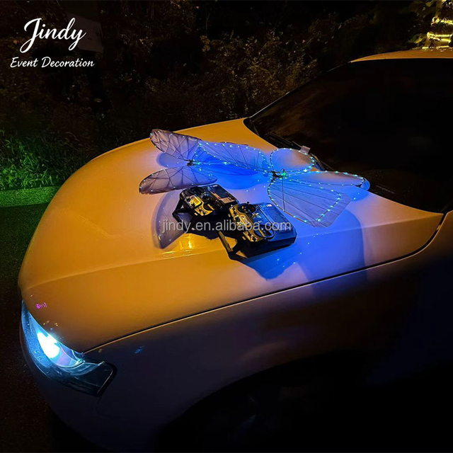 Modern Design Bionic Butterfly Mechanical Butterfly Blue Flying Mini Craftsman Remote-Control Flapping Aircraft