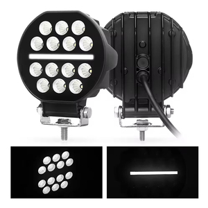 <span class=keywords><strong>Faro</strong></span> LED per Moto IP67 da <span class=keywords><strong>12</strong></span> a 80 <span class=keywords><strong>Volt</strong></span>, Luce di Lavoro LED di Alta Qualità, Luce di Guida Bianca e Gialla - Product Image 5