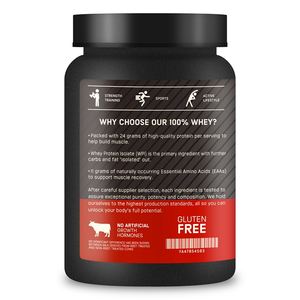 筋肉増強のためのホエイプロテインパウダープロテインパウダー成長フリー非GMOグルテンフリーバニラフレーバー - Product Image 3