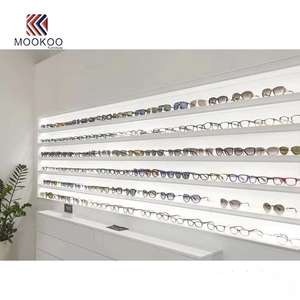 Bancone Espositivo per Occhiali in MDF di Alta Qualità con Rivestimento Verniciato Bianco - Product Image 5