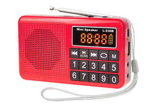 <span class=keywords><strong>Lecteur</strong></span> MP3 <span class=keywords><strong>portable</strong></span> mini LCJ L-238B, radio FM, <span class=keywords><strong>lecteur</strong></span> de <span class=keywords><strong>carte</strong></span> USB et <span class=keywords><strong>SD</strong></span>, haut-parleur audio musical - Product Image 3