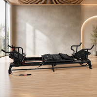 Méga Reformer Pilates : Appareil de Résistance Complet pour Studio Professionnel et Salle de Sport Commerciale