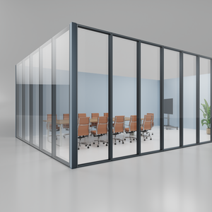 Kích thước tùy chỉnh vách ngăn thép có thể điều chỉnh-độ dày 6/8mm-Thiết kế hiện đại hấp thụ âm thanh sử dụng thương mại-Giá xuất xưởng - Product Image 2