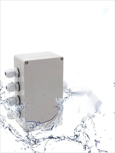 กล่องรวมสายไฟกันน้ำสีเทา IP67 ขนาด 400*300*180 มม. กล่องสวิตช์ไฟฟ้ากันฝน กล่องไฟฟ้าพลาสติก - Product Image 5