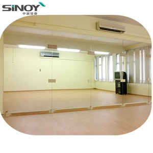 Miroir mural moderne sans cadre sur mesure de grande taille pour studio de danse – Catégorie de produit premium - Product Image 1