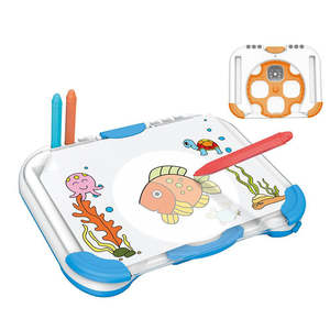 Proyector de dibujo para niños, almohadilla de trazado iluminada, juguetes para dibujar, tablero de pintura, caja, juguete para juego de simulación - Product Image 1