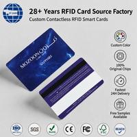 Cartes de fidélité à bande magnétique personnalisées en PVC, cartes à glisser avec encodage ISO pour programme de fidélisation et point de vente au détail