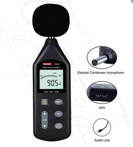 HEDAO WT9055 Écran Lcd Sonomètre Plage de mesure: 30 ~ 130dBA Sonomètre numérique en décibels - Product Image 3