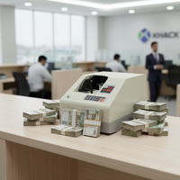 Machine de comptage de billets de banque en plastique polymère pour ordinateur de bureau, ensemble de machine de comptage de billets, machine de comptage de devises