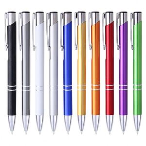 Cute 0.5 mm Writing Width School Stationery Luxury Custom Logo Designed Black Metal Ballpoint <b>Pen</b> with Funny Personalisation - Product Image 1