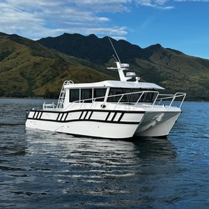 Sea King 11.6m X 4m Cruising <b>Yacht</b> Aluminum Catamaran Welded Construction Engine for Family Leisure Fishing Sightseeing - Product Image 1