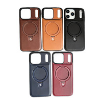 GS Popular Etuis de téléphone portable en cuir de luxe personnalisés pour iPhone 17 Air 17 Pro 17 Pro Max Etui en cuir avec support magnétique