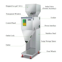 Máquina Automática de Llenado de Botellas para Granos, Semillas, Frijoles, Té, Partículas y Polvo, de 10-999g, Novedades