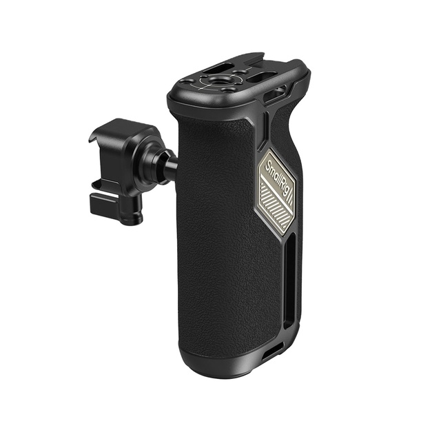 For 360 Rotatable NATO Side Handle Anti-Slip Silicone Camera Grip Load 15kg Universal Aluminum Alloy Camera Side Handle