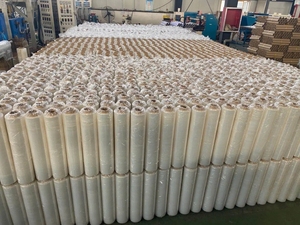 Sinyar Packing 100 Raw Material 20 Micron 80 Gauge Clear Plastic Wrap Manufacturer 50kg Lldpe Jumbo <b>Roll</b> Stretch Film - Product Image 5
