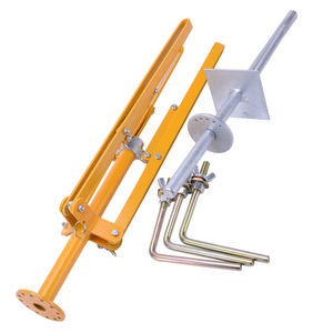 เครื่องหมุนลวดเหล็กปรับระดับได้สำหรับรั้วไฟฟ้า |   เหล็กคาร์บอนแบบโมดูลาร์เคลือบผงกันน้ำสำหรับมุม/ค้ำยันในฟาร์ม - Product Image 6