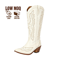 Bottes de cow-boy et de cowgirl occidentales brodées de haute qualité avec logo personnalisé CHENO pour femmes, pour festival et concert