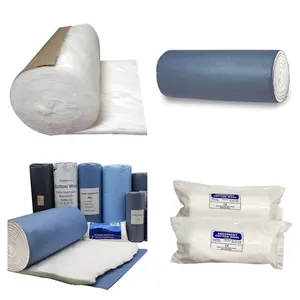 Wholesale Disposables Absorbent Cotton Wool Gauze Roll