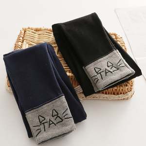 Pantalones acampanados de algodón negro con forro para bebé niña, cortavientos, de fabricante chino - Product Image 3