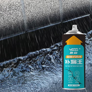 Pintura de revestimiento impermeable de poliuretano transparente con autocierre de muestra gratis, rociador de <span class=keywords><strong>fugas</strong></span> de pared Exterior para techo a base de <span class=keywords><strong>agua</strong></span> King - Product Image 1