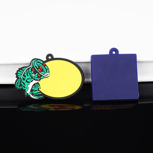 พวงกุญแจยางพีวีซีแบบนิ่มพวงกุญแจยางซิลิโคนพวงกุญแจยางแบบปรับแต่ง2D ได้พวงกุญแจยางแบบปรับแต่งได้3D เอง - Product Image 6