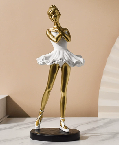 By2328 - Épaule aux mains dorées