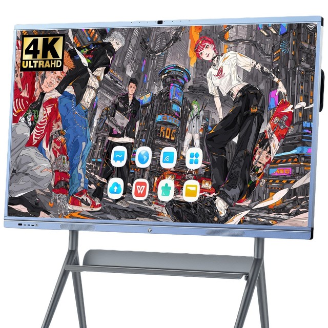 55 65 75 86 100 110 Inch LCD Interactive Panel Interact Flat Panel Digital Whiteboard Interactive Smart Board for School