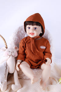 Muñeca de Navidad de Estilo Nuevo 2026, Muñeca Reanimada con Traje de Gateo, Material de Vinilo, Estilo de Dibujos Animados para Accesorios de Muñecas - Product Image 4