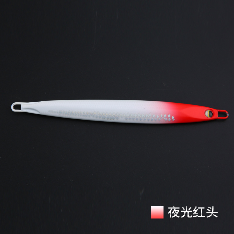 Red scales-red head-white body