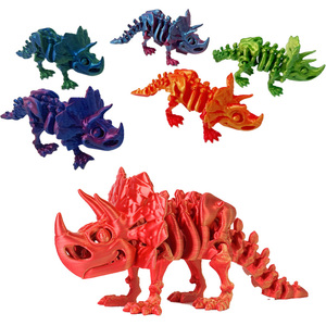 New Arrival Hotsale Eco Friendly 3D Printed Dragon Toys for Kids Funny Custom 3D Printed Fidget Toy Promotion Capsule Toys