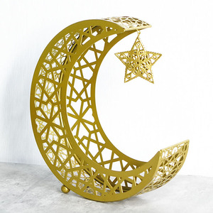Plateau à dessert islamique <span class=keywords><strong>Eid</strong></span> <span class=keywords><strong>Mubarak</strong></span> Ramadan Kareem Moon Star Plateau de service pour la maison <span class=keywords><strong>Eid</strong></span> <span class=keywords><strong>Mubarak</strong></span> Cadeau Ramadan Accessoires - Product Image 5