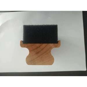 Brosse à cirer en bois 11,5x7,5x7,5 cm pour le polissage du bois, application sur de grandes surfaces - Product Image 1