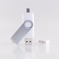 Kustomisasi Grosir Cle OTG Chiavetta USB Otg 3.0 128GB 64GB 32GB USB-Stick Putar untuk Ponsel