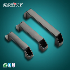 SK4-010-120 Maniglia a Tirante in Alluminio e Plastica per Armadietti e Cassetti - Product Image 3