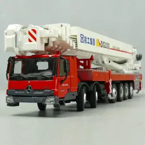 Yagao 1:50 Scale Model Diecast DG100 Elevating Platform Fire Truck Collection Exhibition The Maximum Height is 170CM
