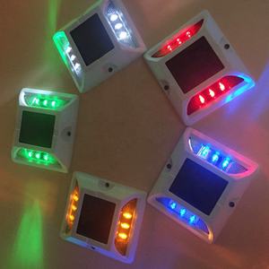 Nokin алюминиевый светодиодный маркер 3 м пластиковый отражающий солнцезащитные очки "кошачий глаз" дорожный отражатель на солнечной батарее цена - Product Image 4