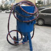 Machine de sablage humide en acier inoxydable pour compresseur
